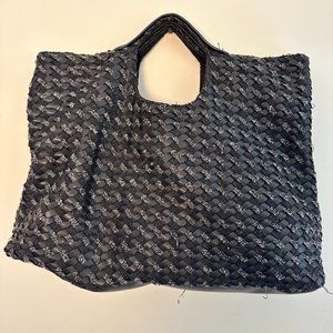 Anthropologie Woven Tote